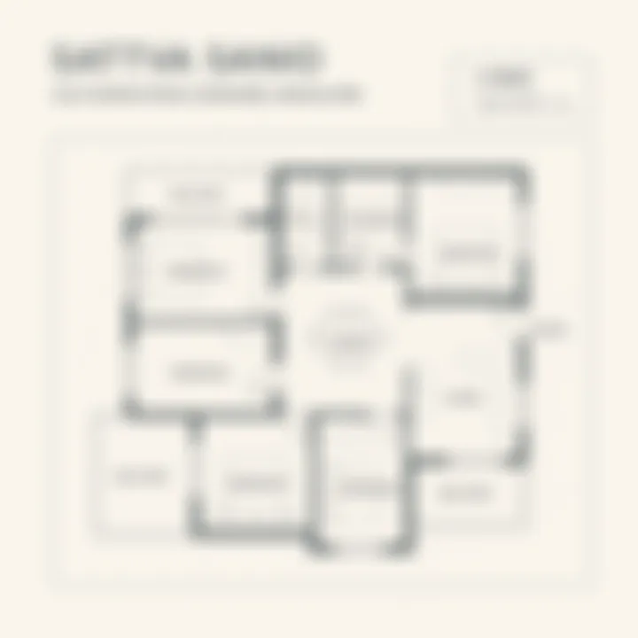 4 BHK A1 floor plan of Sattva Sanio the duplex tower